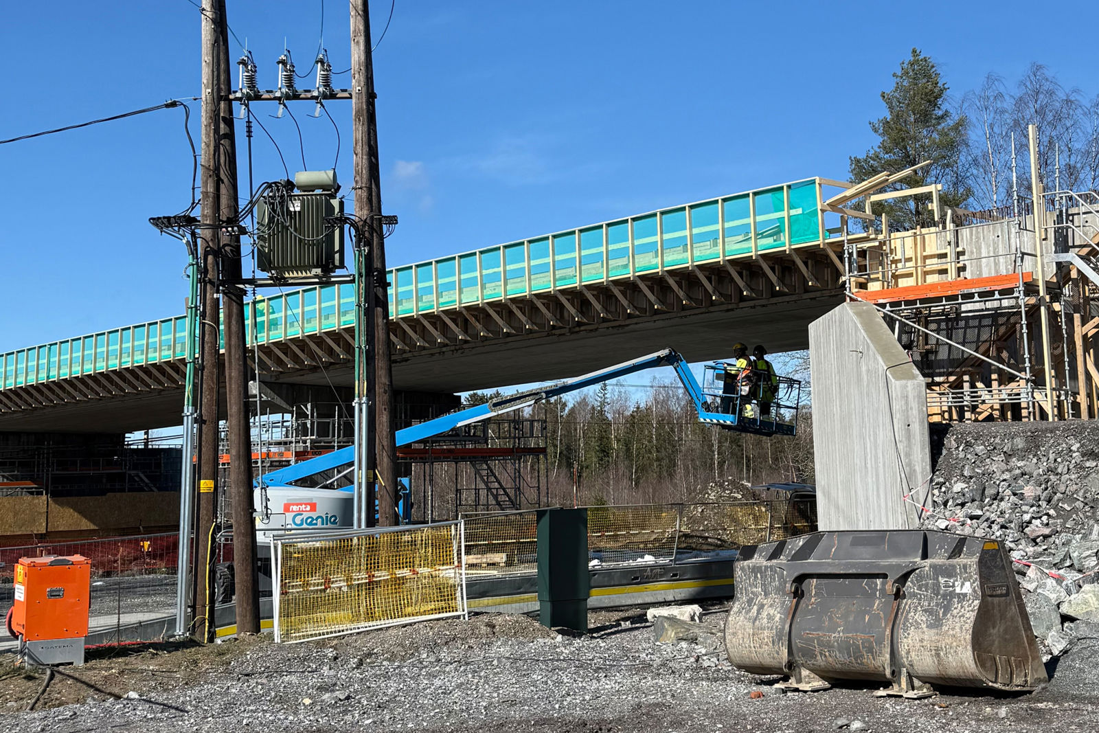 Bilde av ny bru ved Seterstøa