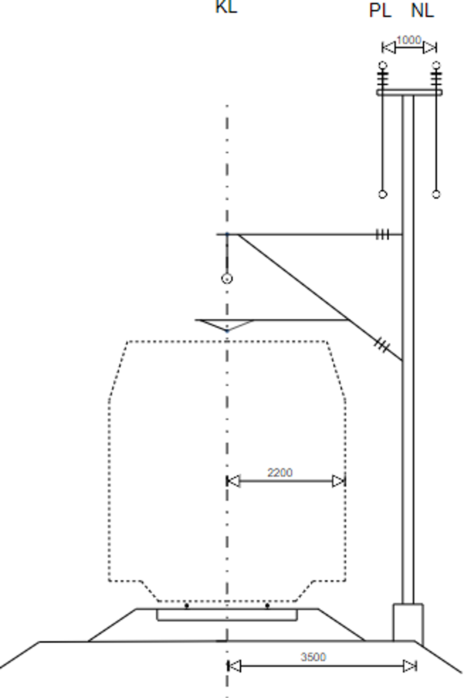 Bilder viser tegning av fasade KL/AT
