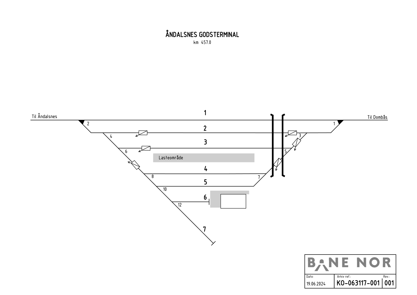Sporplan Åndalsnes Godsterminal