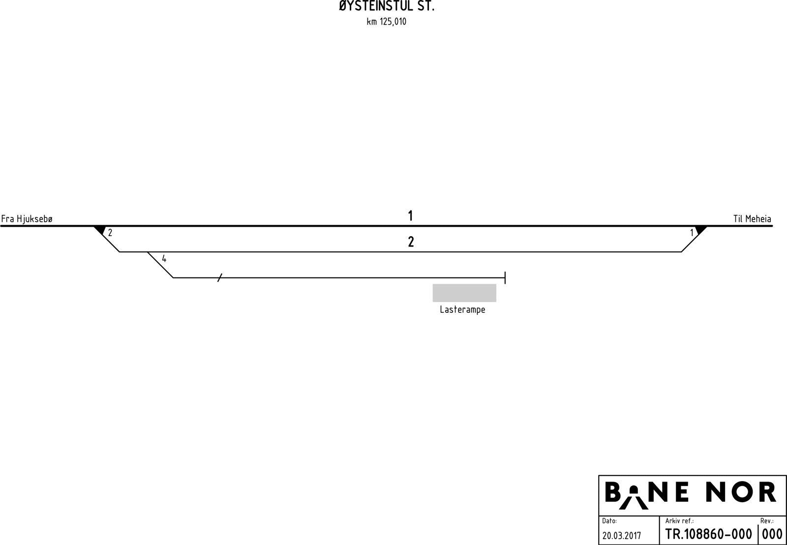 Sporplan Øysteinstul stasjon