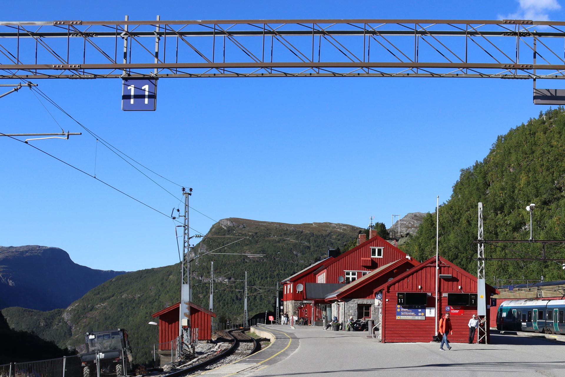 Eksteriørfoto av Myrdal stasjon